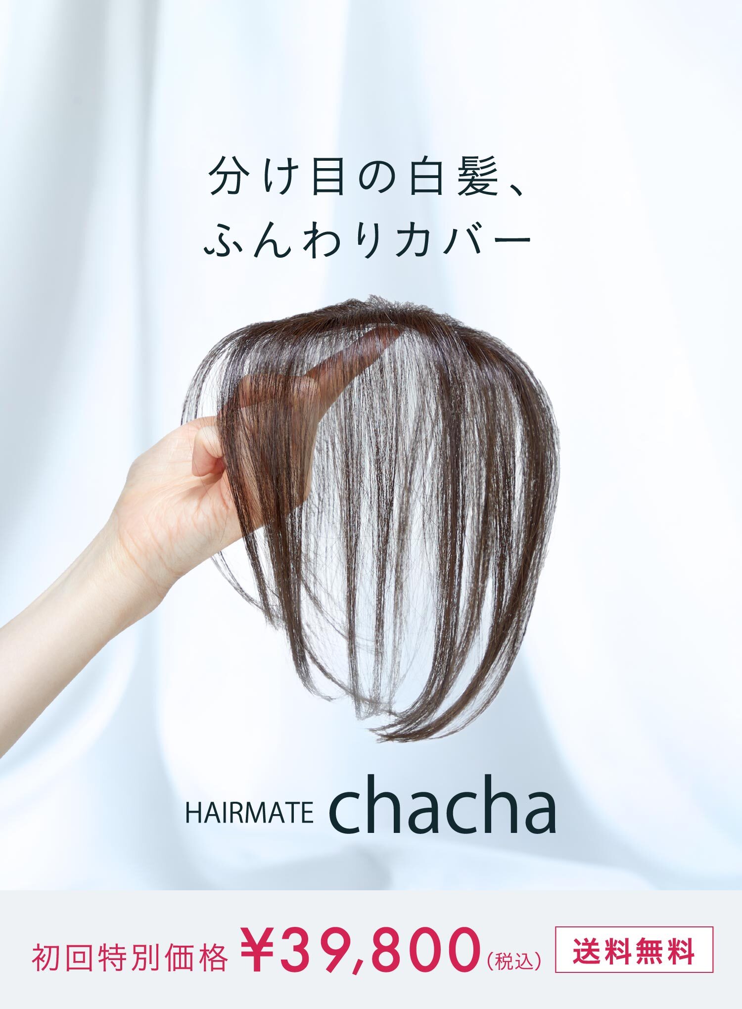 ヘアメイトチャチャ（ライトブラウン）ロングタイプカラーブラウン